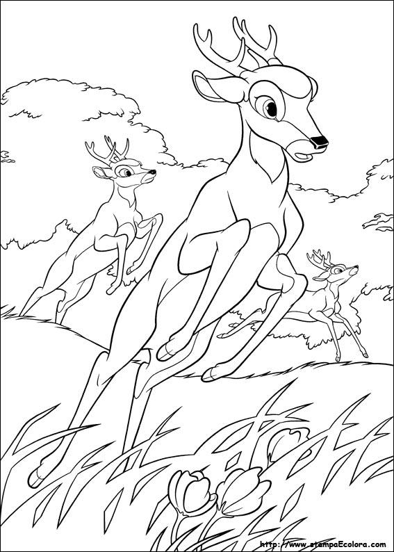 Disegni Bambi 2